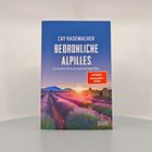 "Cay Rademacher: Bedrohliche Alpilles. Ein Provence-Krimi. SPIEGEL Bestseller-Autor." Lavendelfeld bei Sonnenuntergang.