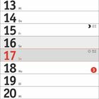 Kalenderblatt: Januar. Wichtige Tage: 1. Neujahr, 6. Heilige Drei Könige. Sonnen- und Mondphasen sind ebenfalls vermerkt.