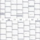 Kalender für 2027 mit gesetzlichen Feiertagen markiert. Monate und Tage sind in einer übersichtlichen Tabelle dargestellt.