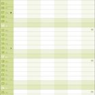 Kalenderblatt Januar 2027, markierte Tage: 1. Neujahr, 6. Heilige Drei Könige. Wochennummern 53-04.