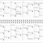 Ein Wandkalender für 2027 mit Feiertagen wie Neujahr, Heilige Drei Könige und Ostern. Spiralbindung in der Mitte.