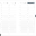 Kalenderseite: Montag 28, Dienstag 29, Mittwoch 30 (Mondphase), Donnerstag 31 (Silvester), Freitag 1 (Neujahr). Sonntag 3. KW53 DEZ/JAN.