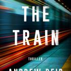 Oben: "Die nächste U-Bahn-Station könnte deine letzte sein". Unten: "The Train", "Thriller", "Andrew Reid", "Lübbe". Hintergrund: Verschwommene U-Bahn.