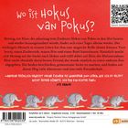 Titel: "Wo ist Hokus van Pokus?"

Eine Geschichte über Herwig den Hasen und Elsie die Elefantendame. Illustration von Elefanten unten.