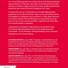 BILDUNG BEGEISTERT - Über non-formale Bildungsarbeit für Jugendliche. Enthält Informationen über den CVJM und Autoren. Unten links ein CVJM-Logo. Links das Wort "neukirchener".