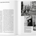"Den Smoking gibt’s bei Sahne Schmitz" oben, zwei Fotos rechts, Text über Bonn als Hauptstadt und Nachkriegszeit links.