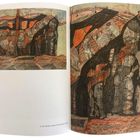 Seite 106. "Der Bunker, 1956 | The Bunker, 1956". Eine abstrakte Illustration mit dunklen und erdigen Farbtönen.