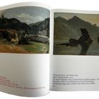 Links: "Carl Blechen, Bergtal, um 1830." Rechts: "Maximilien de Meuron, Der Walensee, o.J." Zwei Landschaftsgemälde.
