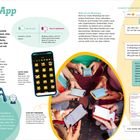 "WhatsApp: Was geht? Kostenlos, schnell, einfach. Mobbing-Gefahr. Fünf Hände mit Smartphones, WhatsApp-Nachrichten."