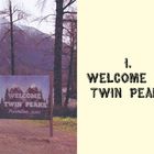 1\. WELCOME TO TWIN PEAKS. Ein Schild vor einer Berglandschaft. Population: 51,201.