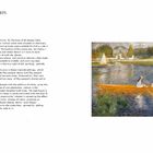 The Skiff (La Yole), 1875; Öl auf Leinwand; 71 x 92 cm; National Gallery, London. Ein Ruderboot mit zwei Personen auf einem Fluss.