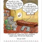 Ein Elefant fragt, ob jemand Schwierigkeiten hat, zu Ängsten zu stehen. Der andere sagt, er prüfte nur eine lockere Sprungfeder.