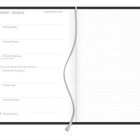 Kalenderseite mit Datum 4.-10. Januar 2021, Wochentage auf Deutsch/Englisch. Links Termine, rechts gepunktete Notizseite.