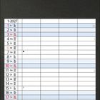 Kalender für Januar 2027. Tage und Wochentage aufgelistet. Feiertage: Neujahr, Heilige Drei Könige.