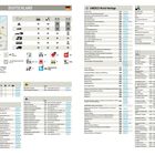 Texte im Bild: "DEUTSCHLAND", "UNESCO World Heritage". Grafiken, Karten, Transport- und Kontaktinformationen.