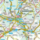 Stadtplan mit Straßen: Wilhelm-Heinrich-Brücke, Eisenbahnstraße, Hafenstraße. Linien 16 und 17 sind markiert.