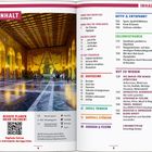 Titel: INHALT. Kategorien: Marco Polo Bucketlist, Highlights, Sightseeing, Essen & Trinken, Shoppen & Feiern, Aktiv & Entspannt. Großes Innenraumfoto mit Verzierungen. QR-Code für digitale Extras.