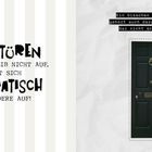Linker Text: "Wenn sich Türen schließen, gib nicht auf. Es tut sich automatisch eine andere auf!"

Rechter Text: "Ein bisschen Mut und Übung gehört auch dazu. Versuchs mal! Gar nicht schlimm, oder?" Darunter eine Tür-Abbildung.