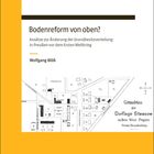 "Bodenreform von oben?" von Wolfgang Blöß. Unten: Grundriss der Dorflage Steesow, Logo Berliner Wissenschafts-Verlag.