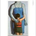 Text: "Osteuropa", "Phänomene der Angst", "Staat, Gesellschaft, Kunst". Illustration: Kind umarmt blaue Figur in Kleid.