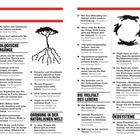Inhalt, Vorwort, Einleitung. Themen: Evolution, ökologische Vorgänge, natürliche Ordnung, Vielfalt des Lebens, Ökosysteme. Illustrationen von Bäumen und Tieren.