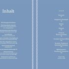 Inhalt, Küchengeschichten, Vorwort 6, Brotzeit, Suppen & Eintöpfe, Salate, Fleisch, Fisch & Meeresfrüchte, Gemüse & Kartoffeln.