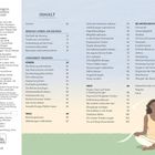 Inhaltsverzeichnis zu Atemübungen und Bewusstes Atmen, neben einer Illustration einer meditierenden Person im Schneidersitz.