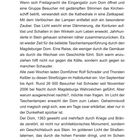 "Nachtführung durch den Dom" von Kerstin Ewald beschreibt nächtliche Taschenlampenführungen durch den Magdeburger Dom.