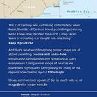 "Reise Know-How | UAE, Dubai, Abu Dhabi | 1:600 000" steht oben, darunter eine Landkarte. Unten: Kontaktinfos und Verlagsdetails.