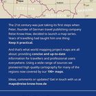 Reise Know-How Landkarte von Polen Nord. Texte erklären die Kartendetails und bieten Kontaktinformationen.