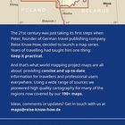 Reise Know-How | Lithuania | Kaliningrad | 1:325 000. Karte mit angrenzenden Ländern, Text über Kartenprojekt und Kontaktinfo.