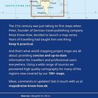 "REISE Know-How | Taiwan | 1:300 000" oben, Kartenausschnitt von Taiwan, Text über Kartographie-Projekt, Kontakt: maps@reise-know-how.de.