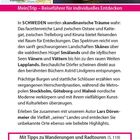 Ein Reiseführer über Schweden: Kartenbild im oberen linken Bereich, Schloss im Hintergrund, ISBN 978-3-8317-8115-7.