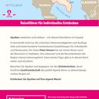 Reiseführer Apulien mit Karte Italiens und Adria. Entdecken Sie Apulien, Einheimische und Gastfreundschaft.