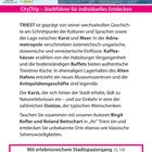 CityTrip – Stadtführer für individuelles Entdecken. Bild von Schloss am Meer, Karte von Italien. Informationen zu Triest.