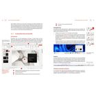 Seite 52-53. Kapitel: Die PowerPoint-Arbeitsoberfläche. Abschnitt: 3.1 Das PowerPoint-Fenster auf einen Blick. Texte erläutern Fenstersteuerung und -elemente. Diagramme, Screenshots und Symbole demonstrieren Funktionen.