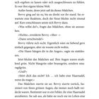 Text beschreibt eine Begegnung zwischen Bevvy und einem Mädchen mit smaragdgrünen Augen. Unten eine "8" mit floralen Elementen.