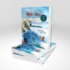 Covertext: "Nase & Weis", "Was Wasser alles kann!", "Zwei FREUNDE, die es WISSEN wollen". Illustration: Eisbär und Maus.