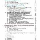 Inhalt mit Kapitelüberschriften und Seitenzahlen, z.B., Einleitung (7), Erziehung – Beziehung – Bindung (13).