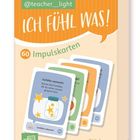 Impulse für emotionale Kompetenz: 60 Karten. "ICH FÜHL WAS!" Titel. Kartenstapel mit Illustrationen.