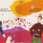 Illustration mit Text: „Was für ein bildschöner Prinz!“ Figuren tragen Kronen, bunte Herzen und Blumen.