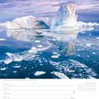 Kalender mit großem Eisberg, Datum: 28. Dezember 2026 bis 3. Januar 2027, mit Feiertagen Silvester und Neujahr.