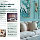 3. Farbharmonie und Raumwirkung. Die Psychologie der Farben erklärt Blau, Rot, Grün. Die 60-30-10 Regel beschrieben.