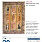 "30.4.642: Chindaswinth König der Westgoten. Illustration zeigt Westgotenkönige, Buchmalerei aus Albelda, Spanien, 976. April 30, Freitag."