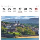 24. bis 30. Mai, Donnerstag Fronleichnam. Bild von Playa de Ondarreta in Donostia-San Sebastián, Baskenland.