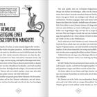 Kapitelüberschrift: Kapitel 8. Die heimliche Beseitigung einer ausgestopften Manguste. Text erzählt eine Geschichte.