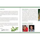 Ein Text über die gesundheitlichen Vorzüge von Salbei. Rechts: Fotos von Barbara Simonsohn, Christina Besser, Matthias Lühr.