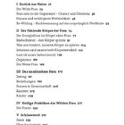 Inhaltsverzeichnis mit Punkten: Einleitung, Zurück zur Natur, Der fühlende Körper der Frau, Das unzähmbare Herz, Heilige Praktiken.