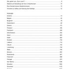 Seite mit Inhaltsverzeichnis: Länder wie Andorra, Deutschland, Italien; Themen wie Euro-Sondermünzen. Links Zahlen.