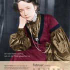 Ein Zitat: „Ich male immer noch so, wie mir der Pinsel gewachsen ist.“ Weiterer Text beschreibt Gabriele Münter.